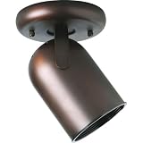 Progress Lighting P6147 174 1 Light Round Back Ceiling Mount Directional, Urban Bronze 416gcQeFaoL. SL160 Progress Lighting P6147 174 1 Light Round Back Ceiling Mount Directional, Urban Bronze