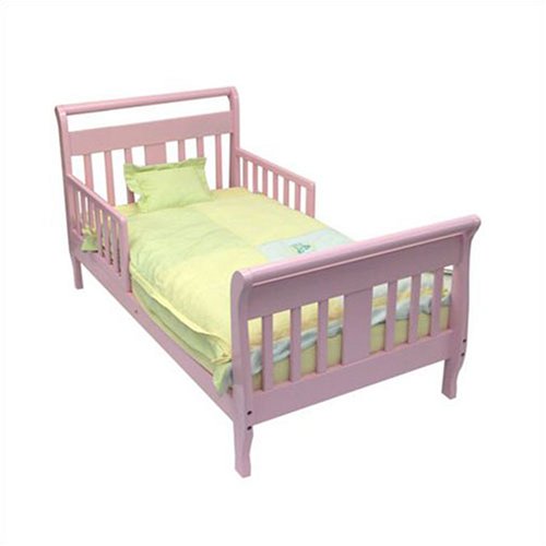 Childrens Toyshop  Toys : Dream On Me Toddler Sleigh Bed - Pink