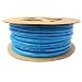 Coilhose Pneumatics PFE4500T Flexeel Reinforced Polyurethane Air Hose, 1/4-Inch ID, 500-Foot Length, No Fittings, Transparent Blue
