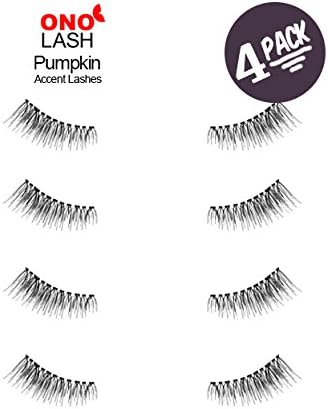 Ono Lash Pumpkin. Discounted Price 4 Pairs Combo Bundle Pack. False Eyelashes/ Falsies/ Fake Lashes