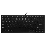 Wintec FileMate Imagine Series K1010 USB Mini Keyboard - Jet Black (3FMNK1010UBK-R)