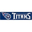 Tennessee Titans NFL Applique & Embroidered Party Banner (96"x24")