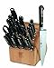 Zwilling J.A. Henckels Pro S Stainless-Steel 21-Piece Knife Set with Block