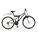 Barracuda Tremor 21-speed Full-Suspension Cycle Blue/Silver 18 Frame