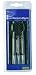 LION Soft-Dartset CHAMP 45330, schwarz lackiertes Messing, geringt, ca. 18 g, mit Etui.