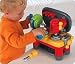 Deluxe Complete Work Bench including Pretend Play Tools! Ages 1 & up.