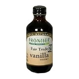 Frontier All Natural Fair Trade Certified Vanilla Extract, 2-Ounce Bottle (Pack of 4)