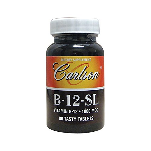 Carlson B-12 Sublingual 1,000 mcg 90 Tabs