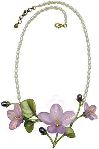 Michael Michaud for Silver Seasons African Violet Necklace 8926
