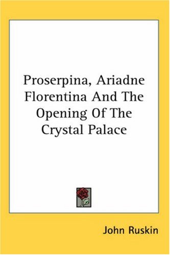 Proserpina, Ariadne Florentina and the Opening of the Crystal Palace