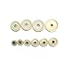 Tenflyer 20pcs Watch Back Press Fitting Dies Watch Repair Kit Round and Rectangular