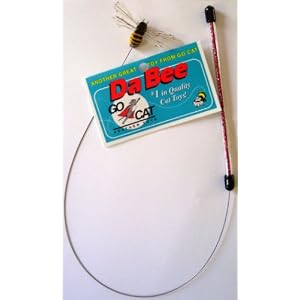 Bee Insect Wand Cat Toy
