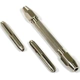 Double End Pin Vise Drilling Drill Bit Holder Hex Tool