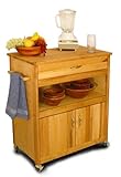 Wide Cuisine Cart by Catskill Craftsmen