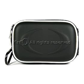 Quality and Protective Black Slim Digital Camera Case Slide Zipper Closure with Metal Clip Included for Casio Exilim EX-S10, Z100, Z200, Z80, Z9, S880, Z1200, Z1080, Z1050