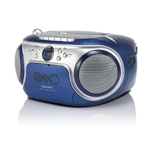 Scott The Essential Line B10BL EL Tragbares Stereo Radio (CD-/MP3-Player, Radiorecorder) blau Scott The Essential Line B10BL EL Tragbares Stereo Radio (CD-/MP3-Player, Radiorecorder) blau