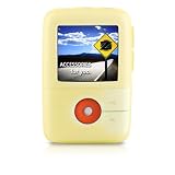 yooZoo Creative Labs MP3 Player silicone skin cover for Zen V & Zen V Plus w/ Armband & LCD screen Protector - Lightning Yellow