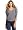 Splendid Women's Twisted Neck Sweater, Heather Grey, X-Small