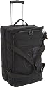 Kipling Women's Tuvalu Wheeled Duffle/Cabin Size Platinum Black