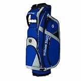Wilson New Elite Tour Cart Bag (Navy Silver)