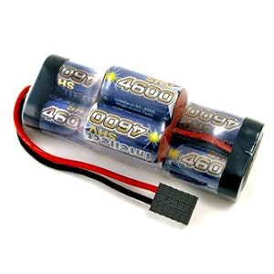 416h0z9GiOL. SL500 AA300  Intellect 9.6V 4600mAh High Power Shotgun Hump NiMH Battery Pack with Traxxas Connector for traxxas rustler,bandit and stampede RC Cars     SALE!