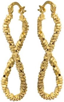 Blingbling Jewelry Gold Plated Flexible Small Hoop Earrings Jewlery