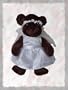 Bride Outfit fits Webkinz L'il Kinz, Ty Beanie Babies, Fluff Factory and Teenies Teddies