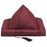 Peeramid Bookrest Pillow - Burgundy