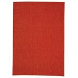Safavieh Red Indoor/ Outdoor Round Area Rug, 5-Feet 3-Inch