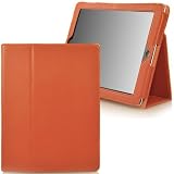 CaseCrown Bold Standby case for Apple iPad 2 (Built-in magnet for Apple Smart Cover's sleep & awake) - Orange