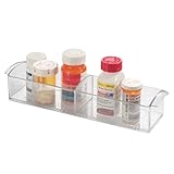 IMAGE OF InterDesign Med+ 12-Inch Organizer with Handles, Clear