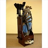 Birdie Golf Bag Caddy in Walnut