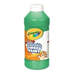 Crayola&reg; Washable Fingerpaint, Black, 16 Ounces