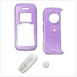 PCMICROSTORE Brand LG enV VX-9900 VX9900 Solid Lilac Snap-On Crystal Case Cover with Removable Belt Clip
