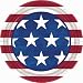 Americana Dessert Plates, 50ct