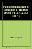 Examples of reports