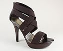 Criss Cross Strappy Elastic Heel