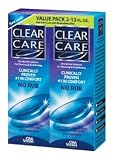 CLEAR CARE CIBA VISION CONTACT LENS SOLUTION PLUS BONUSE TRAVEL SIZE