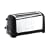Dualit 45005, 4 Slice Soft Touch Toaster Black Finish