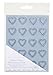 Darice VL6617 Sticky Heart Shape Rhinestone Envelope Sticker Seals, 4-mm, 40 Per Pack