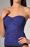 Tommy Bahama Pearl Solids Bandeau Tankini Top