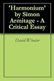  Harmonium by Simon Armitage - A Critical Essay