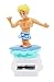 We pay your sales tax Dancing Hawaiian Alola Hula Boy or Surfing Boy in Blue Swimming Trunk Car Decor Birthday Solar Toy [1 pk, Random Style/Color]