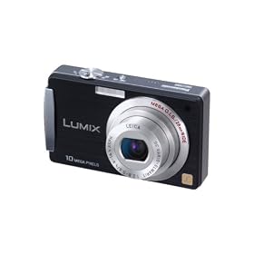 Panasonic Lumix DMC-FX500K 10.1MP Digital Camera with 5x Wide Angle MEGA Optical Image Stabilized Zoom (Black)