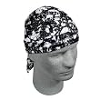 Flydanna Multi Skulls Black Vented Polyester Mesh Bandanna