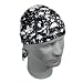 Flydanna Multi Skulls Black Vented Polyester Mesh Bandanna