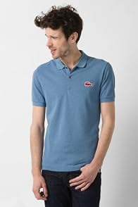 L!VE Short Sleeve Stretch Croc Pique Polo