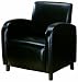 Coaster Vinyl Accent Chair