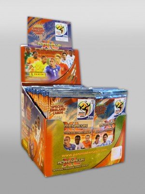 2010 FIFA World Cup South Africa Soccer Adrenalyn Cards Box - 100 packs /5 cards