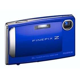 Fujifilm FinePix Z10fd Digital Camera - Wave Blue (7.2MP, 3x Optical Zoom) 2.5" LCD